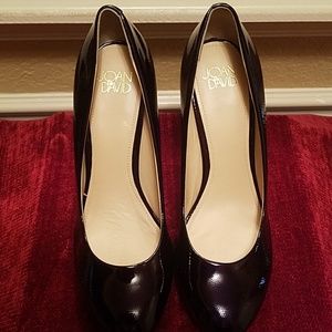 Joan and David Dark Blue Pumps